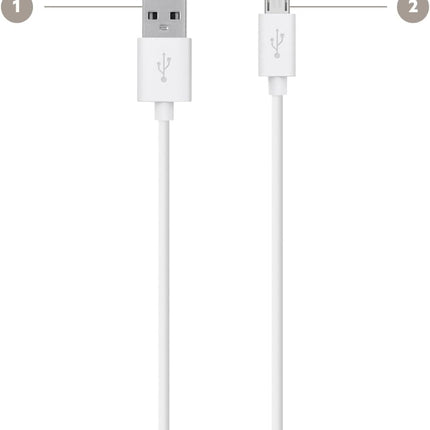 Belkin MIXIT Micro USB Cable for Samsung Phones (4 Feet)