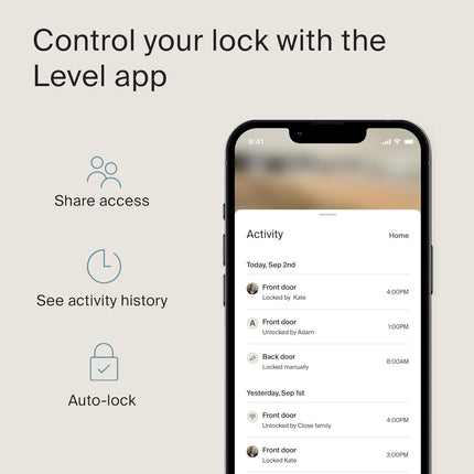 Level Bolt Smart Deadbolt Lock | Keyless Entry | NexOffers