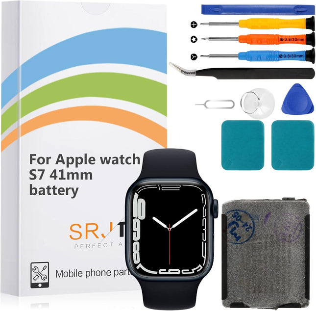 Battery Replacement for Apple Watch Series 7 41mm A2663 A2473 A2475 A2476 Standard Capacity Battery Include Complete Repair Tools kit