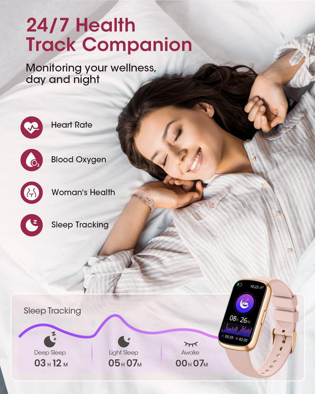 Health Fitness Tracker Smart Watch for Women & Men | NexOffers