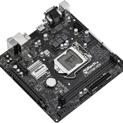 ASRock H370M-HDV Micro ATX Motherboard | NexOffers