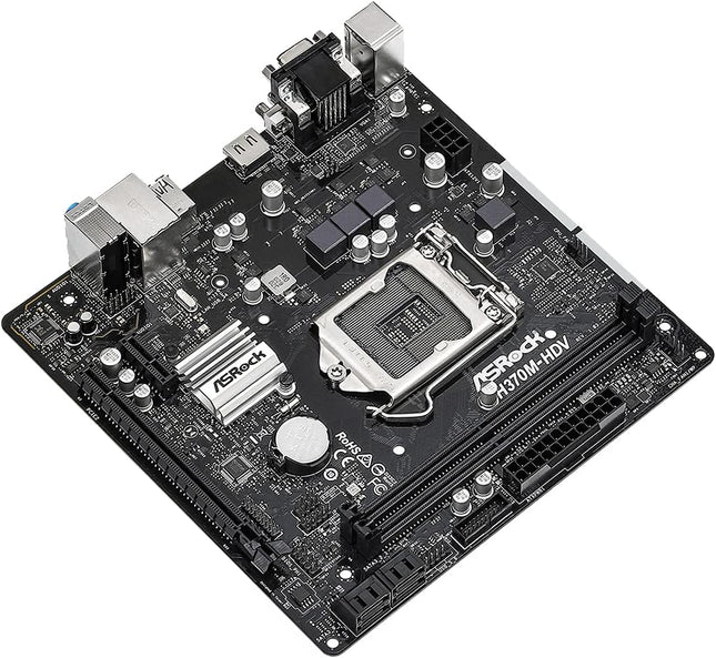 ASRock H370M-HDV Micro ATX Motherboard | NexOffers
