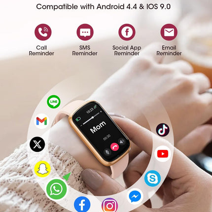 Health Fitness Tracker Smart Watch for Women & Men | NexOffers