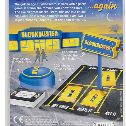 The Blockbuster Game: A Movie Party Game for the Whole Family